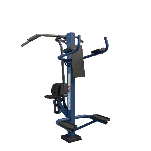 [MB 7.03] Combined pull down and leg raise station